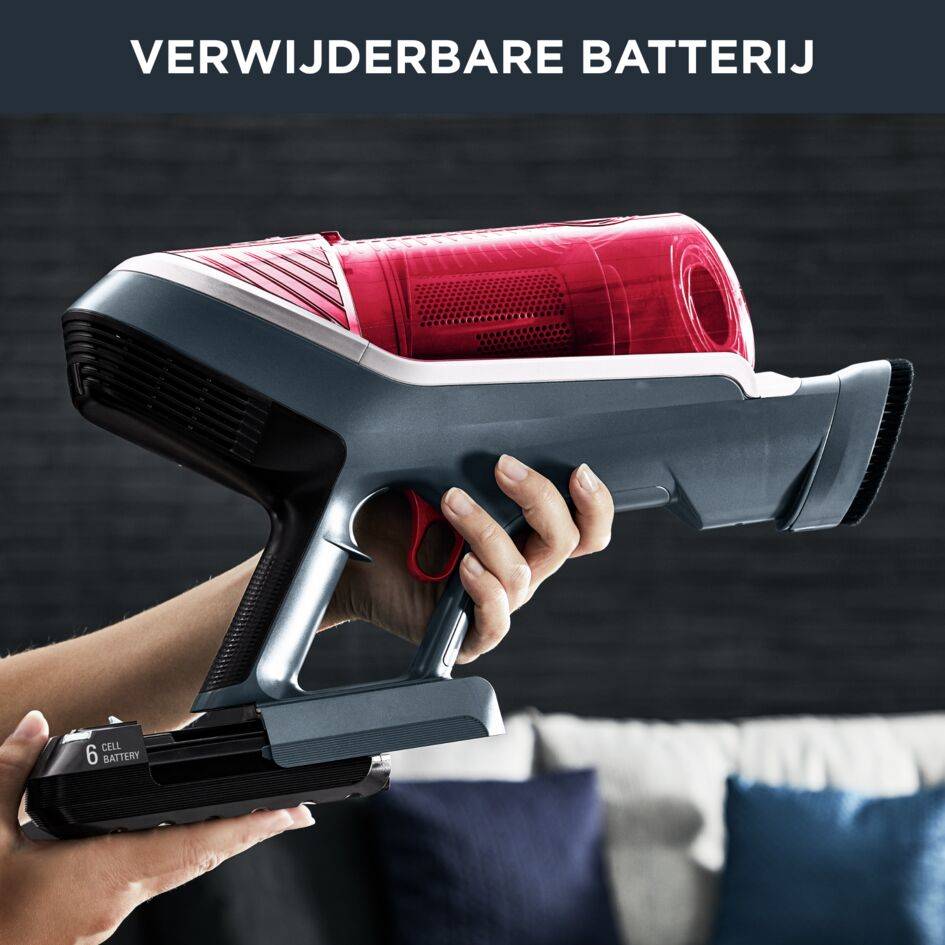 GEREVISEERD - X-Force Flex 8.60 Animal RH9678 Steelstofzuiger - 43 AirWatt - 35 min autonomie - 0,55L