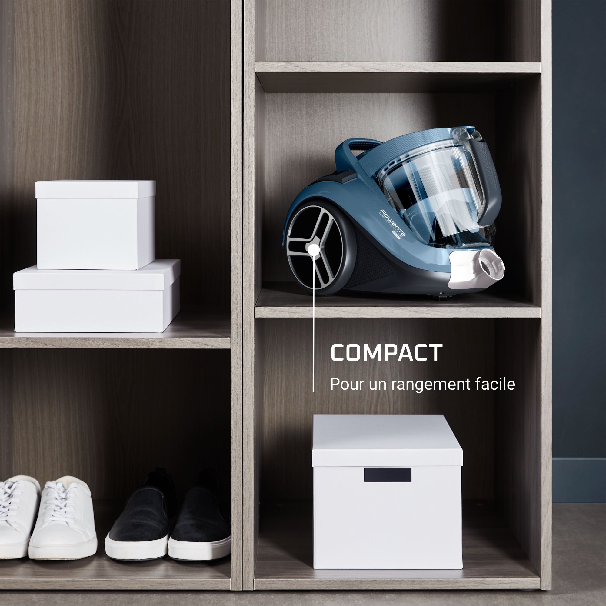 Compact Power XXL RO4B11 Aspirateur sans sac - 900W - 75dB