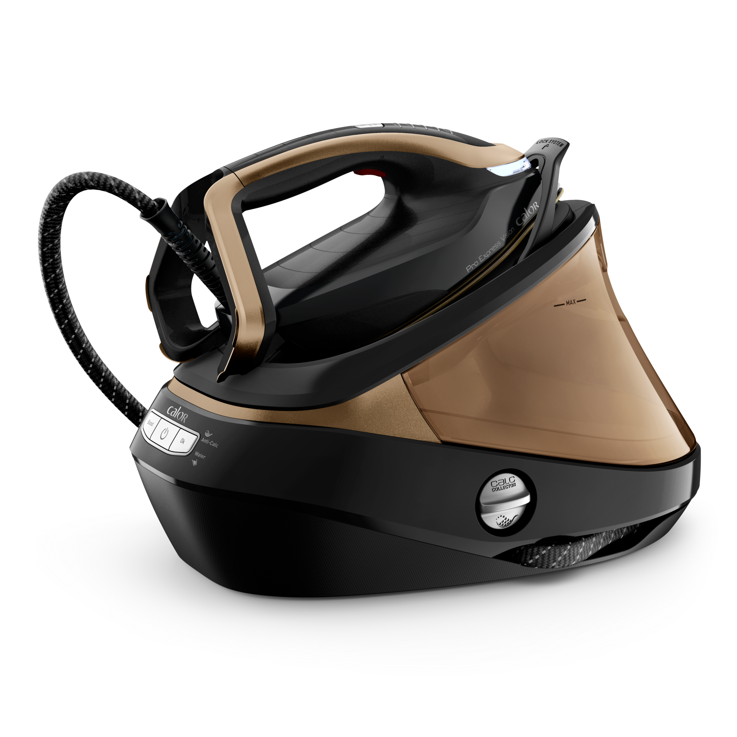 Pro Express Vision GV9820 Centrale vapeur - 9 bars - Pressing 750 g/min - 5 préréglages 