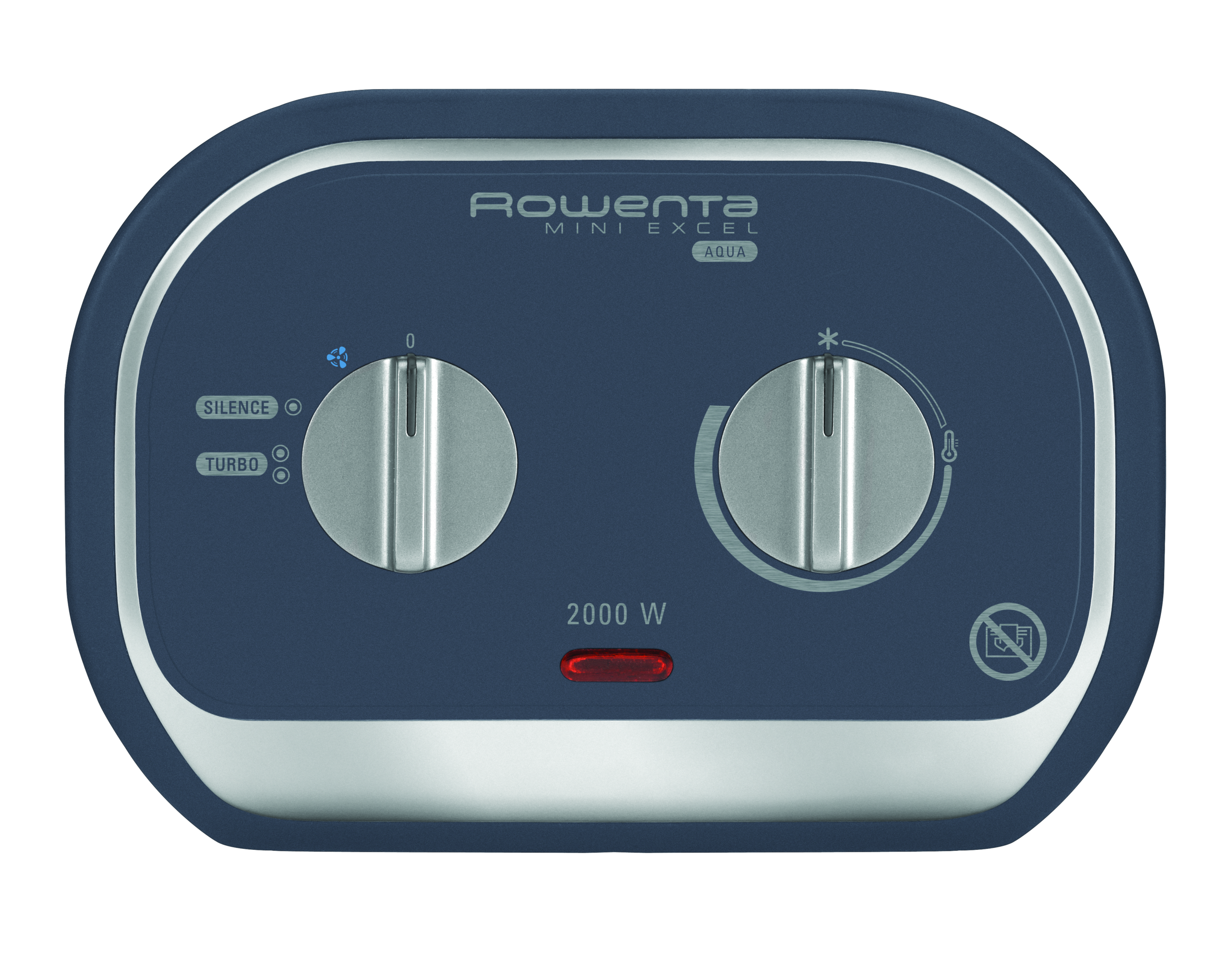 Mini Excel Aqua SO9281 Chauffage électrique pour salle de bain - 2.000W - 2 vitesses