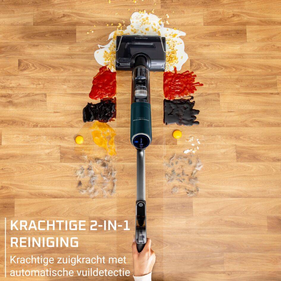 X-Clean 7 GZ5735E0 2-in-1 nat- en droogzuiger – 50 minuten autonomie – Automatische reiniging en droging