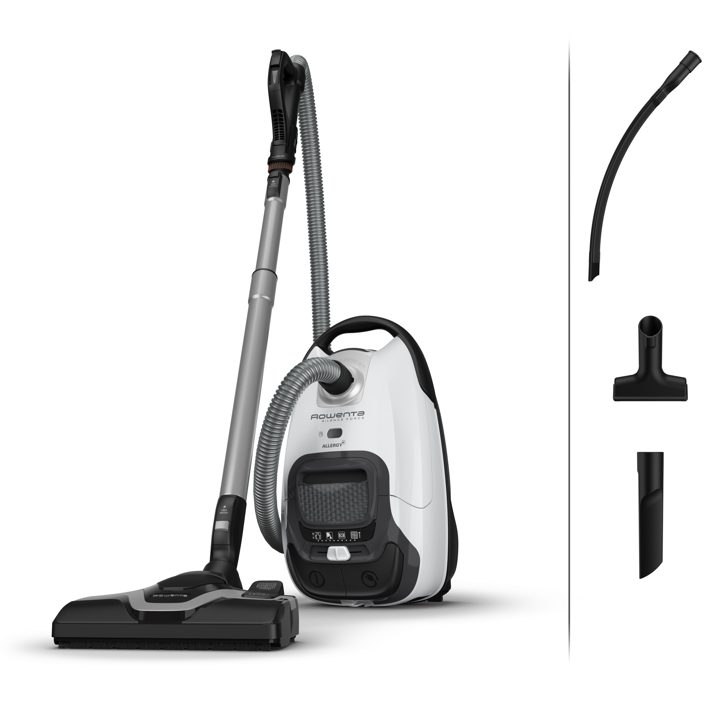 Silence Force Allergy+ RO7457 Aspirateur avec sac - 400W - Ultra-silencieux : 57dB