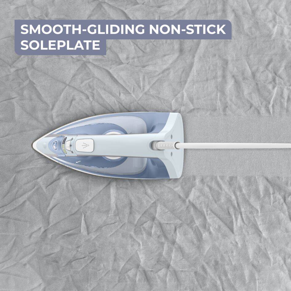 Steam Iron Virtuo, 1800W, 24 g/Minute Cont. Steam Output, Precision Tip