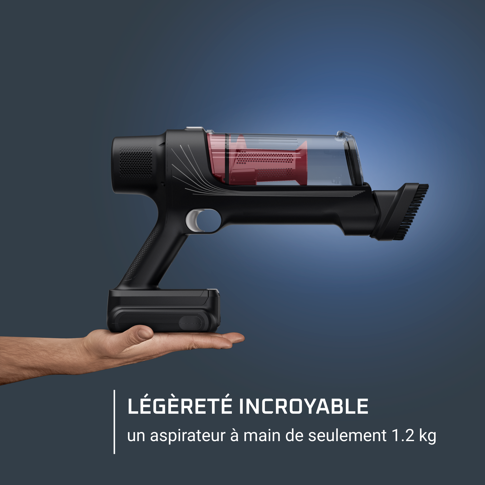 X-Pert 7.60 Animal RH6A73 Aspirateur balai - 30 AirWatts - 45 min d'autonomie - 0,44L