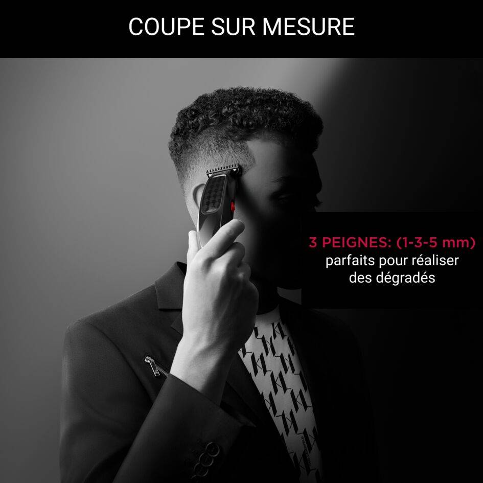Cut & Style TN182L Karl Lagerfeld Tondeuse cheveux - 1-3-5mm