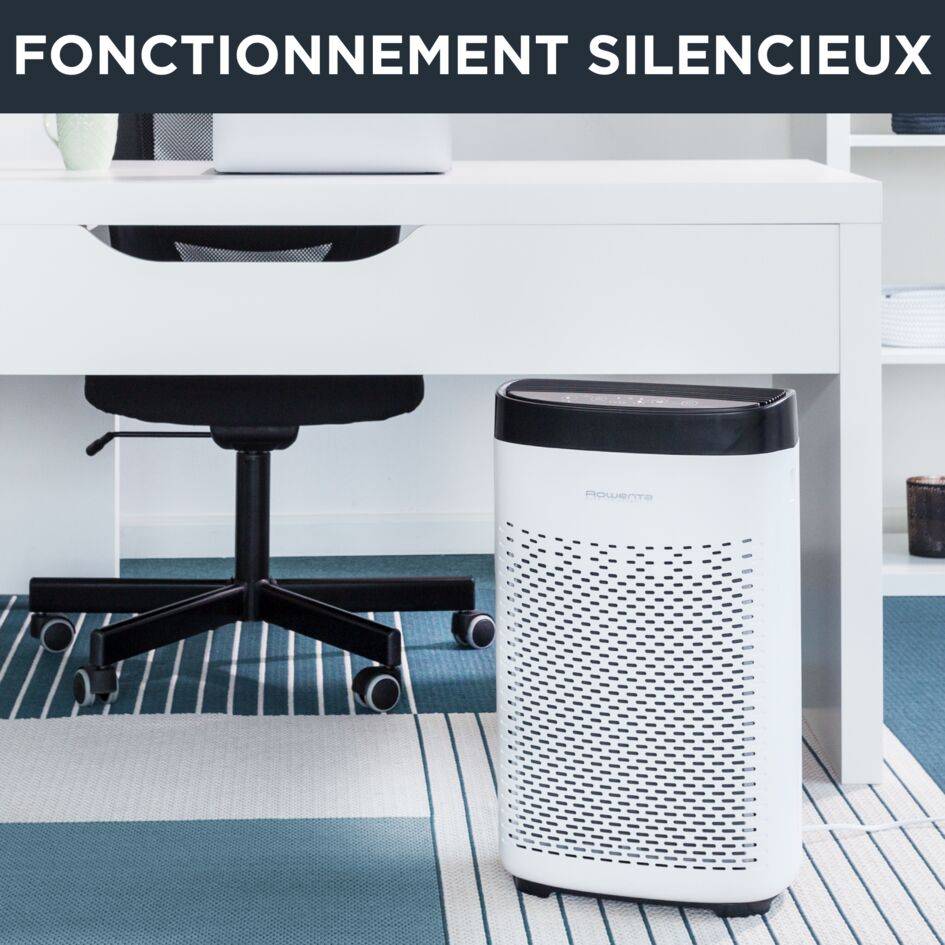 Pure Air Essential PU2530 Purificateur - 3 niveaux de filtration - Efficacité : jusqu'à 99,99%