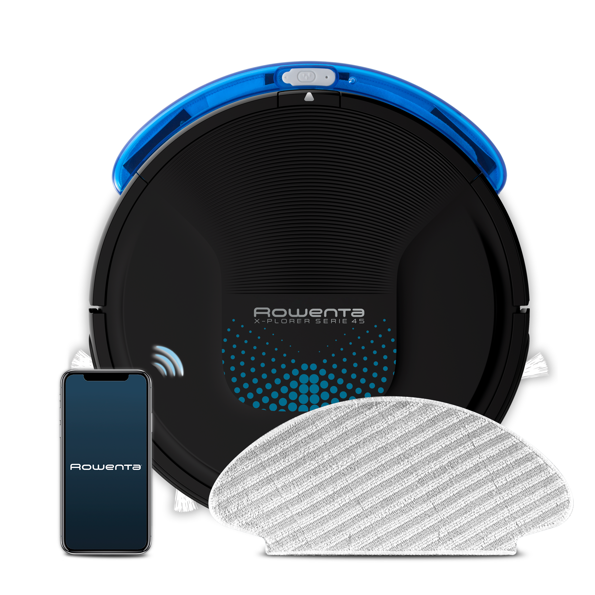 X-Plorer Serie 45 Aqua RR8275 Aspirateur robot - 1.200Pa - Technologie : Infrarouge