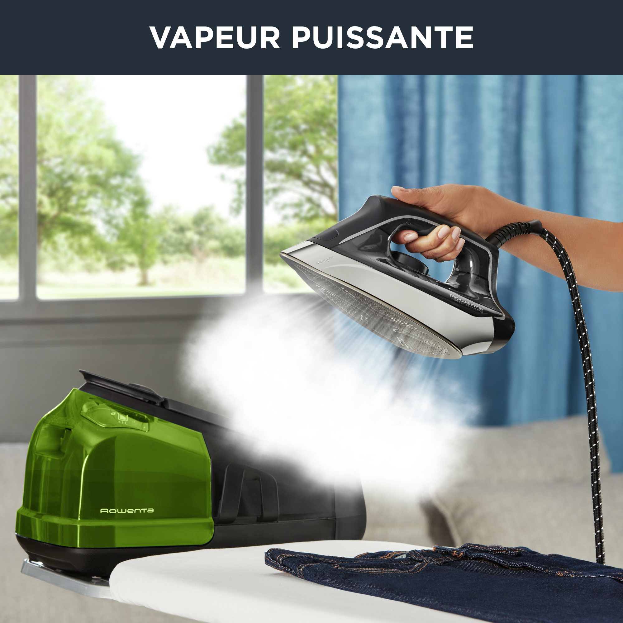 Perfect Steam Pro DG8626 Centrale vapeur - 6,9 bars - Pressing 450 g/min - Réglage manuel