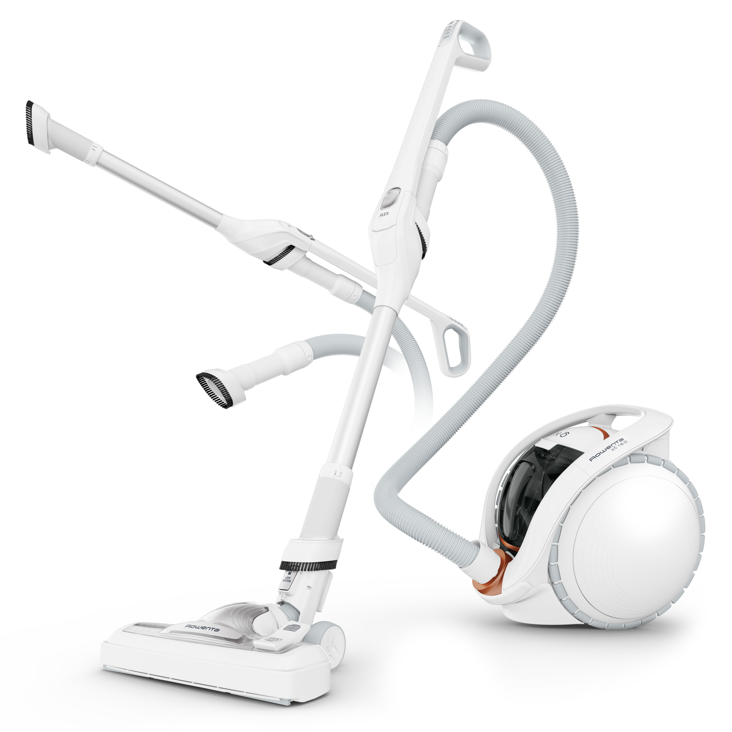 X-Ô IX7777 Aspirateur sans fil - 230 AirWatts - 180 min d'autonomie (2 batteries) - 1,0L