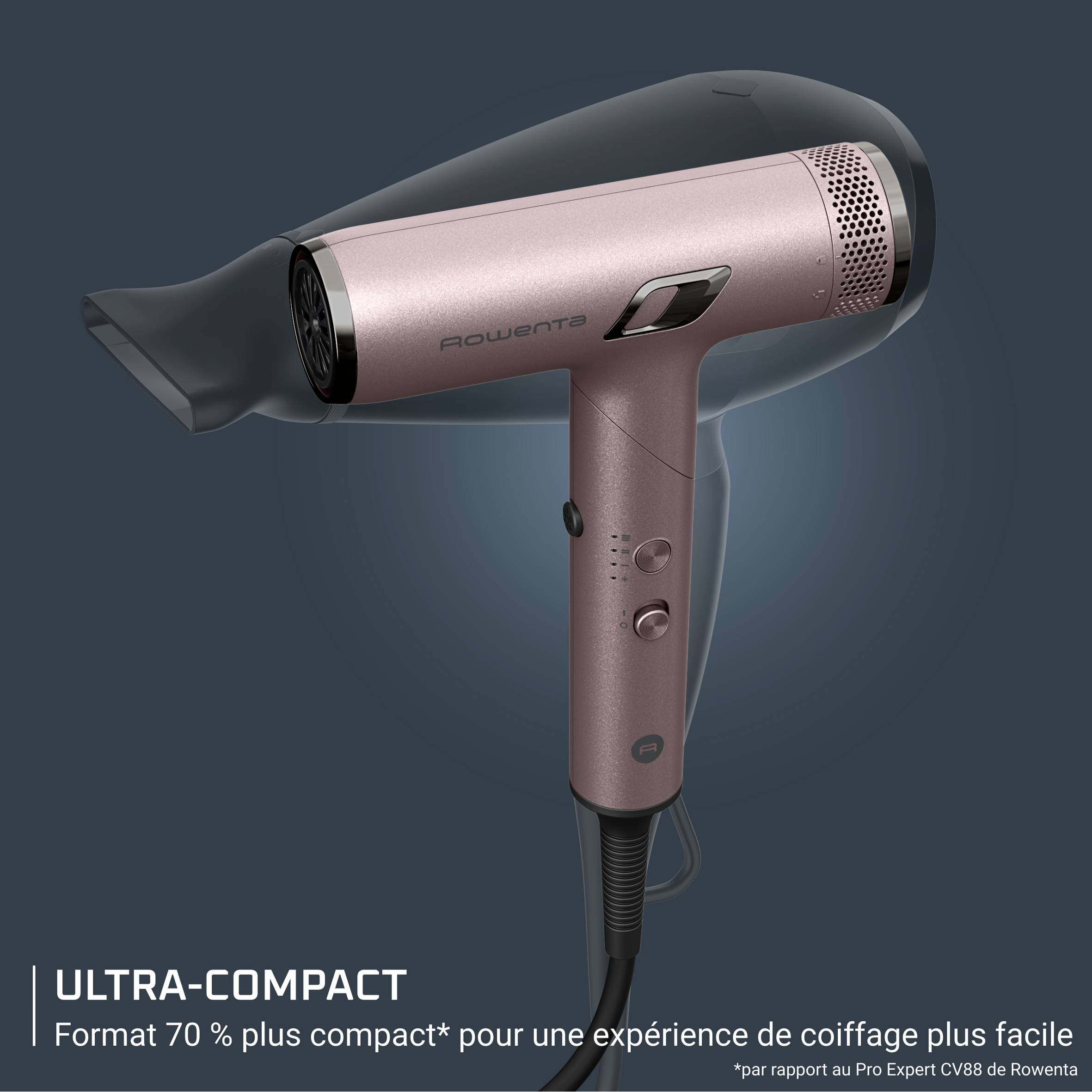 Maestria Nano Pliable HY8530E0 Sèche cheveux - 1.700W - Moteur BLDC