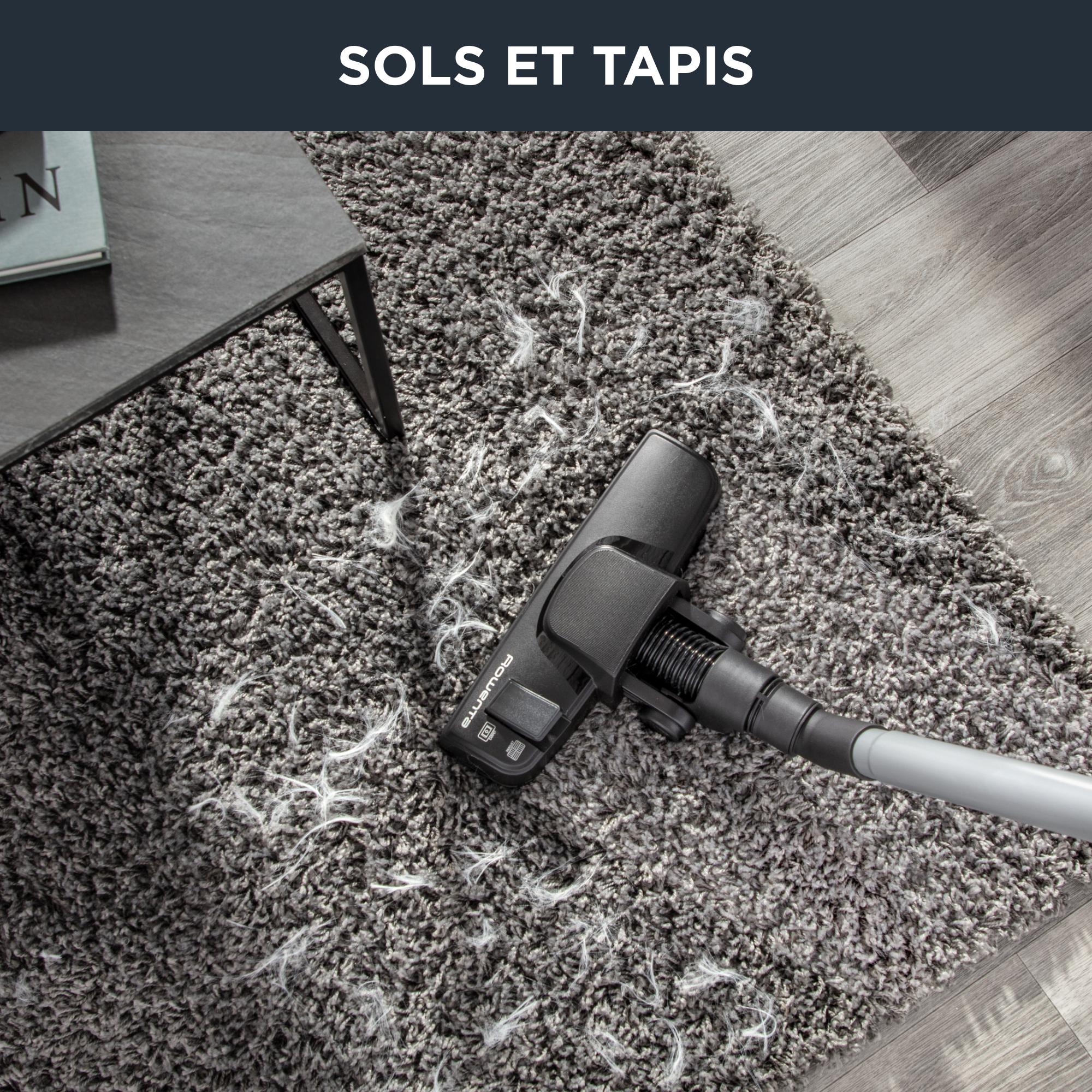 Silence Force Allergy+ RO6859 Aspirateur avec sac - 450W - Silencieux : 69dB - Brosse parquet