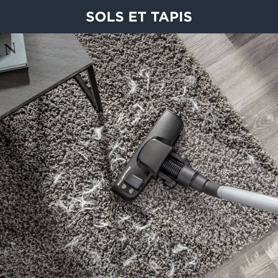 Silence Force Allergy+ RO6859 Aspirateur avec sac - 450W - Silencieux : 69dB - Brosse parquet