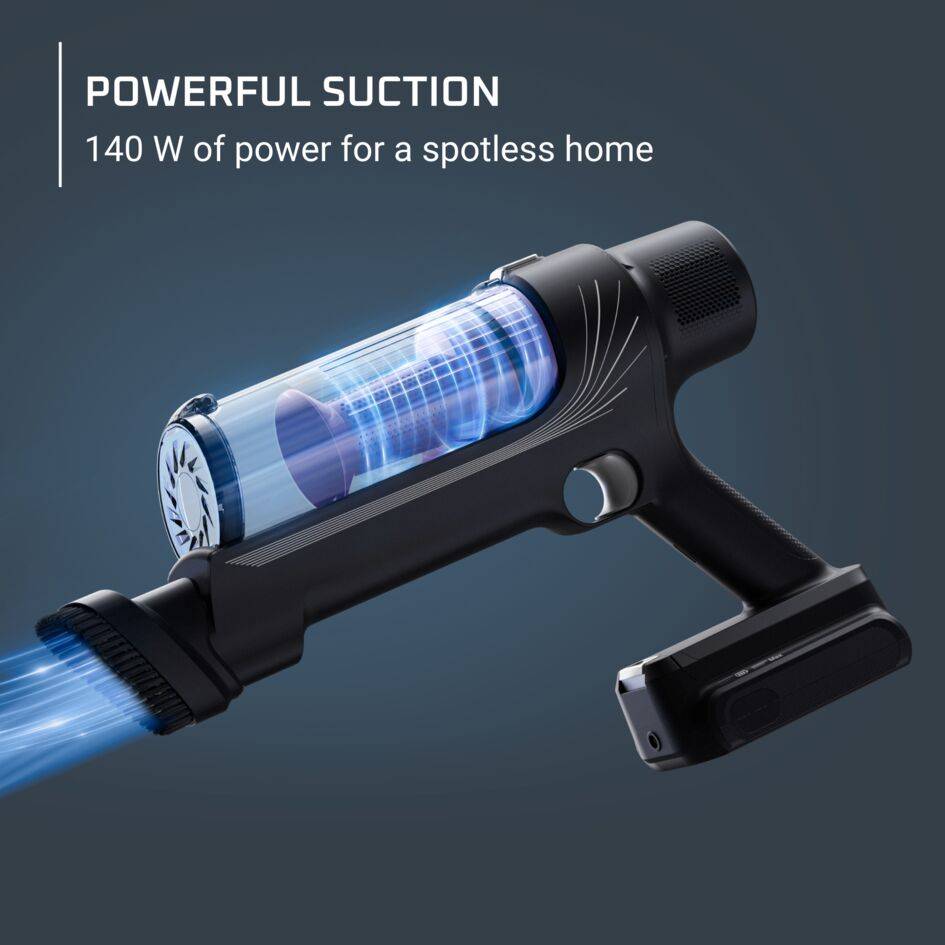 X-PERT 7.60, Cordless Stick Vacuum Cleaner, 140 W of Deep-Cleaning Power