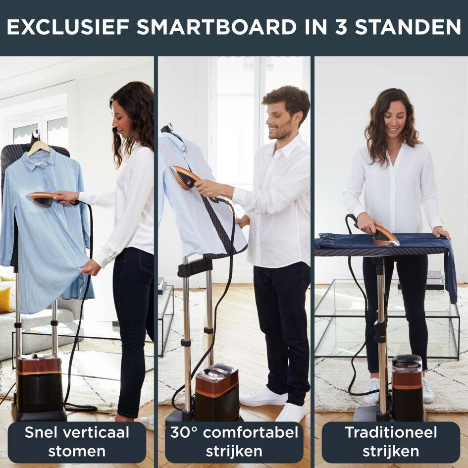 Ixeo POWER QR2020 Alles-in-één strijkoplossing - 5,8 bar - 200 g/min shot - 3 settings