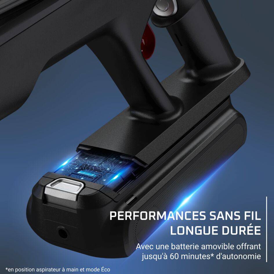 X-Force Flex 13.60 Complete RH9A93E0 Aspirateur balai - 150 AirWatts - 60 min d'autonomie - Modèle Animal