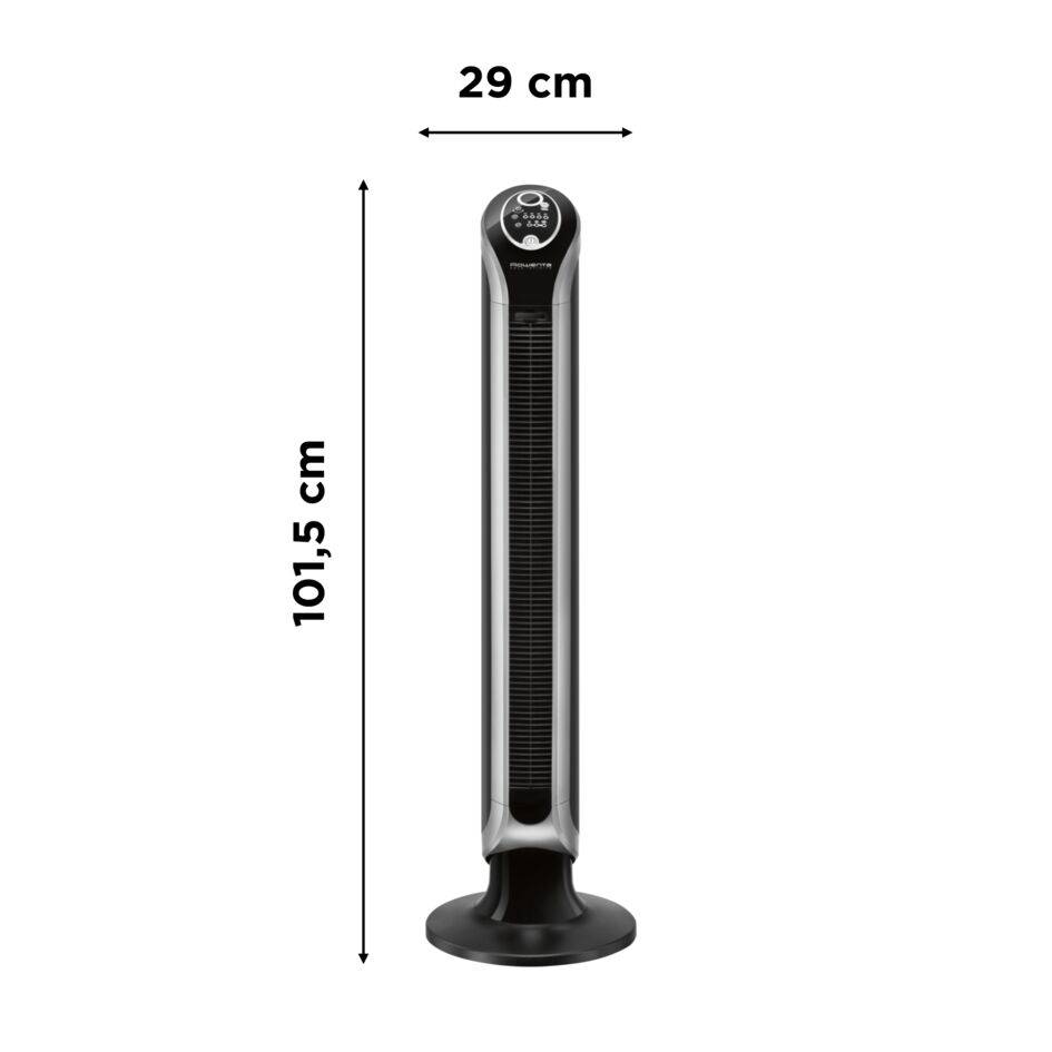 Eole Infinite VU6670 Ventilateur colonne - Vitesse d'air : 3,0 m/sec - 3 vitesses - Silencieux : 43 d(B)