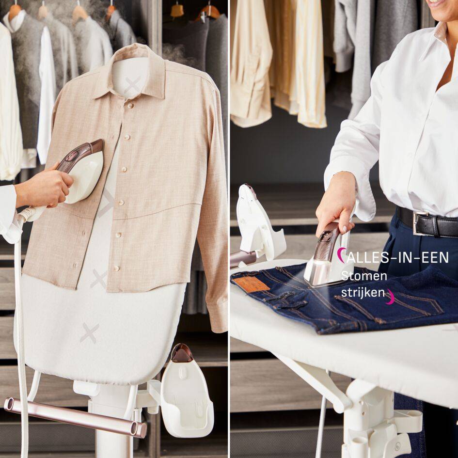 Ixeo Vision QT1811C0 Alles-in-één strijkoplossing - 6 bar - 200 g/min shot - 3 settings