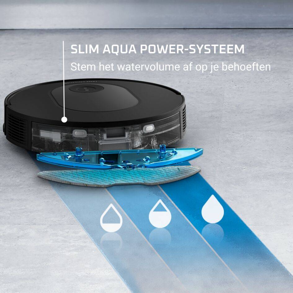 X-Plorer Serie&nbsp;65+ RR8L85WH Robotstofzuiger - 2300 Pa - Technologie Camera + Laser