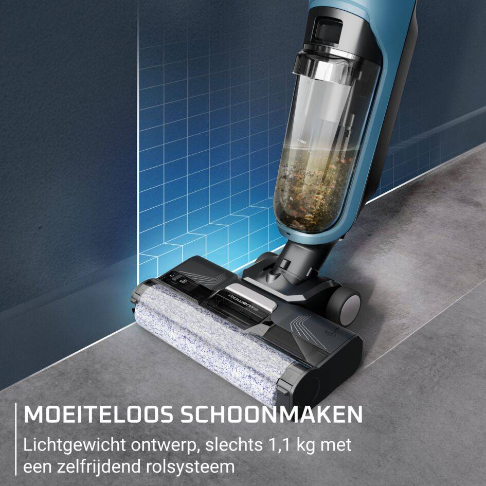 X-Clean 2 GZ2271E0 2-in-1 Vloerreiniger & Stofzuiger - 35 min autonomie - Automatische reiniging van borstel