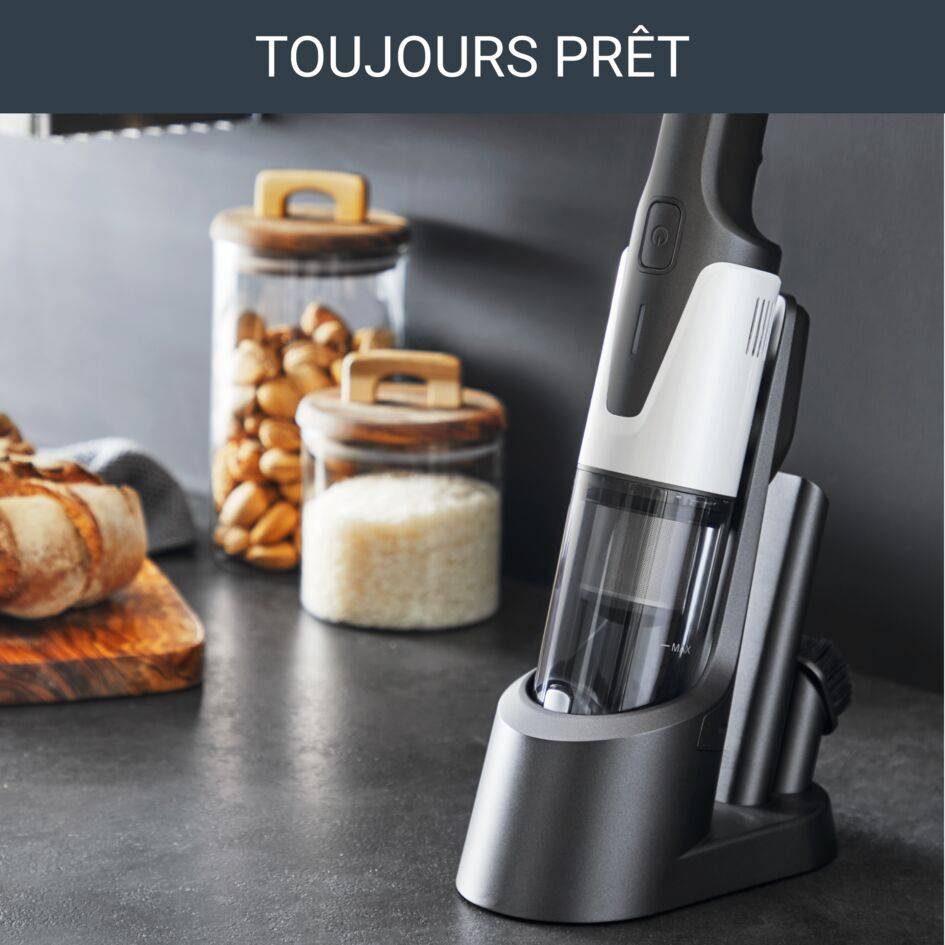 X-Touch AC9736 Aspirateur à main - 7,4V - Station d'accueil