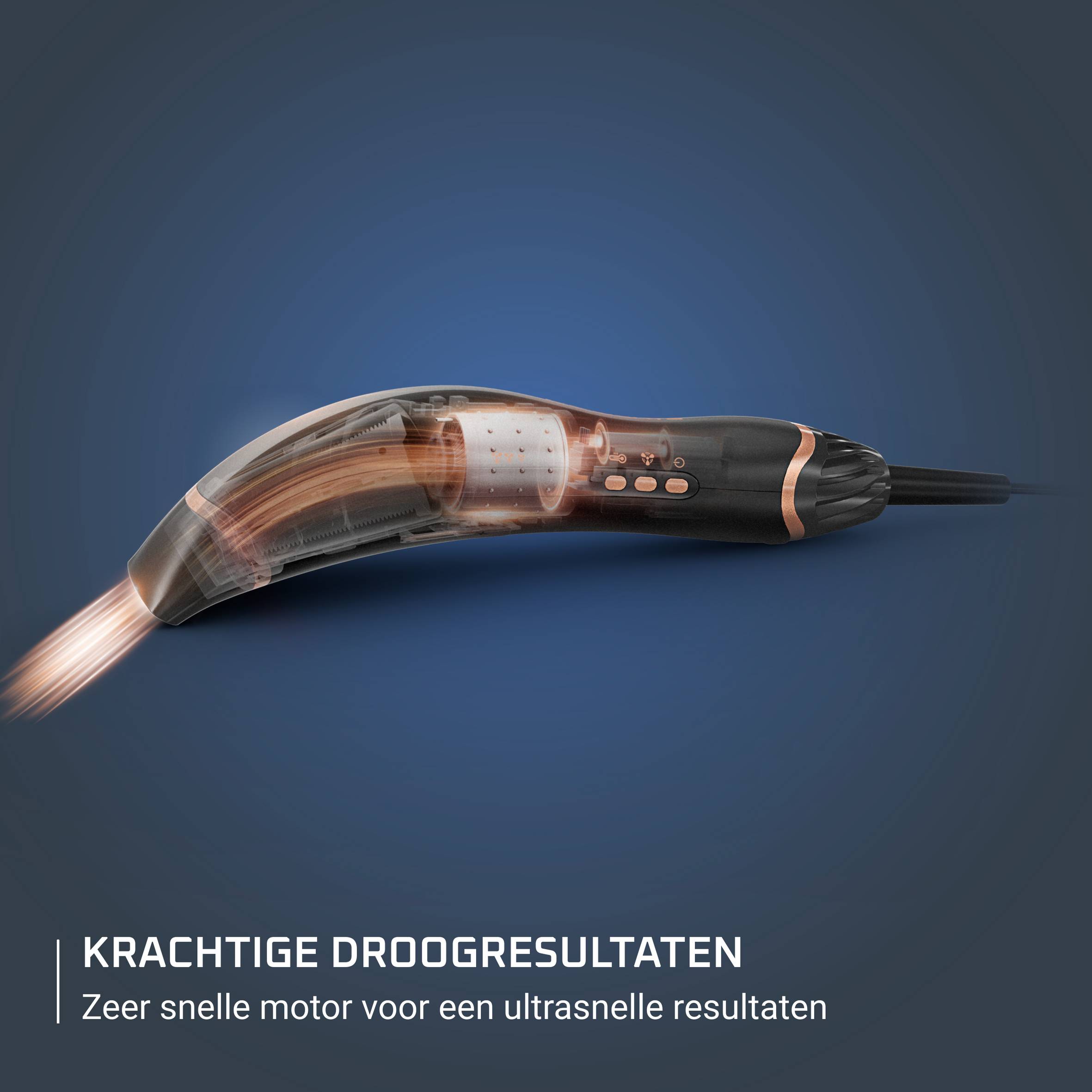 Air Motion CF8C20 Haardroger – Ergonomisch en licht ontwerp – Coanda-effect