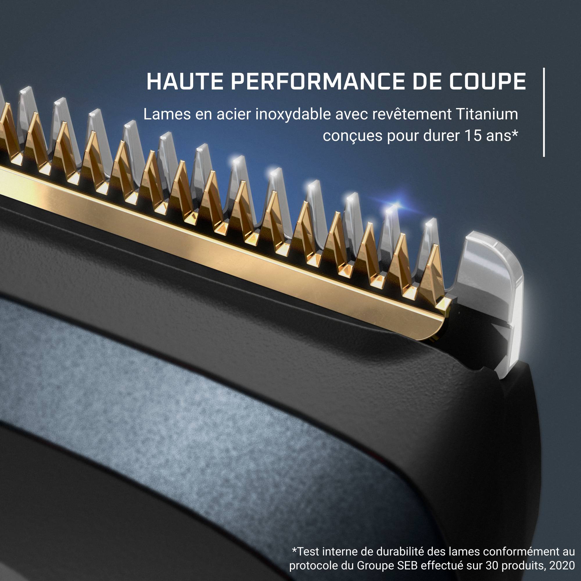 Virtuo TN3804 Tondeuse barbe - 3 accessoires + pochette de transport