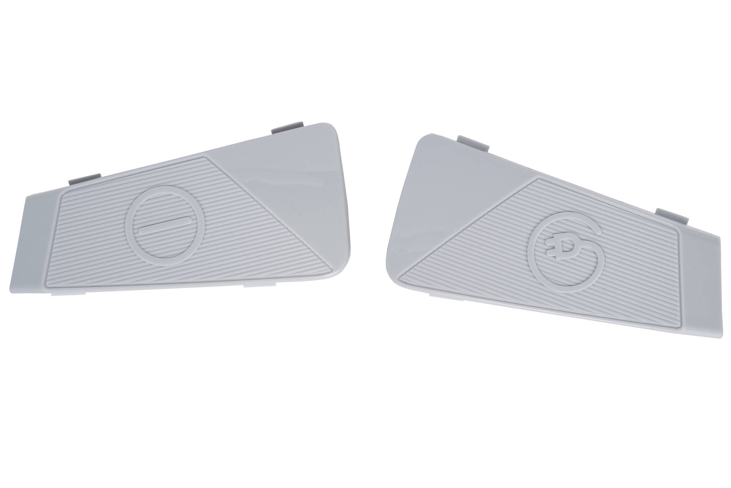 Lot de 2 pédales grises et les ressorts RS-2230002220