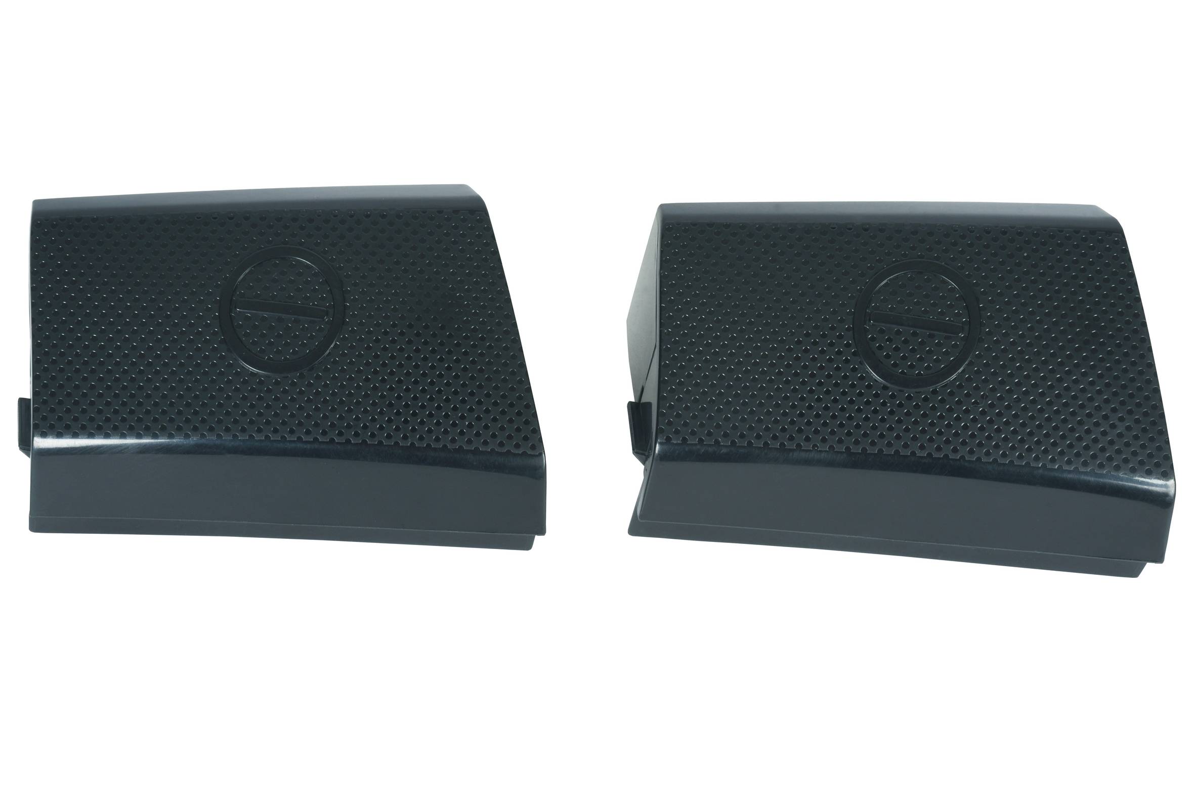 Set van 2 zwarte pedalen en bijhorende veren SS-2230002402