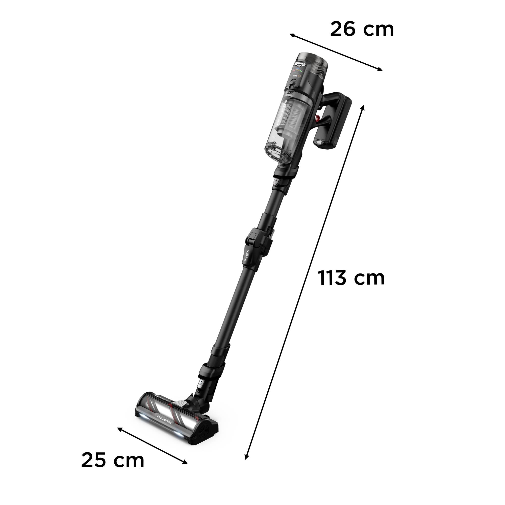 X-Force Flex 12.60 Neo RH9L55E0 Steelstofzuiger - 60 min autonomie - Allergiemodel