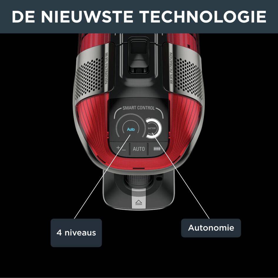 X-Force Flex 12.60 RH98A8 Steelstofzuiger - 150 AirWatt - 45 min autonomie - 0,9L