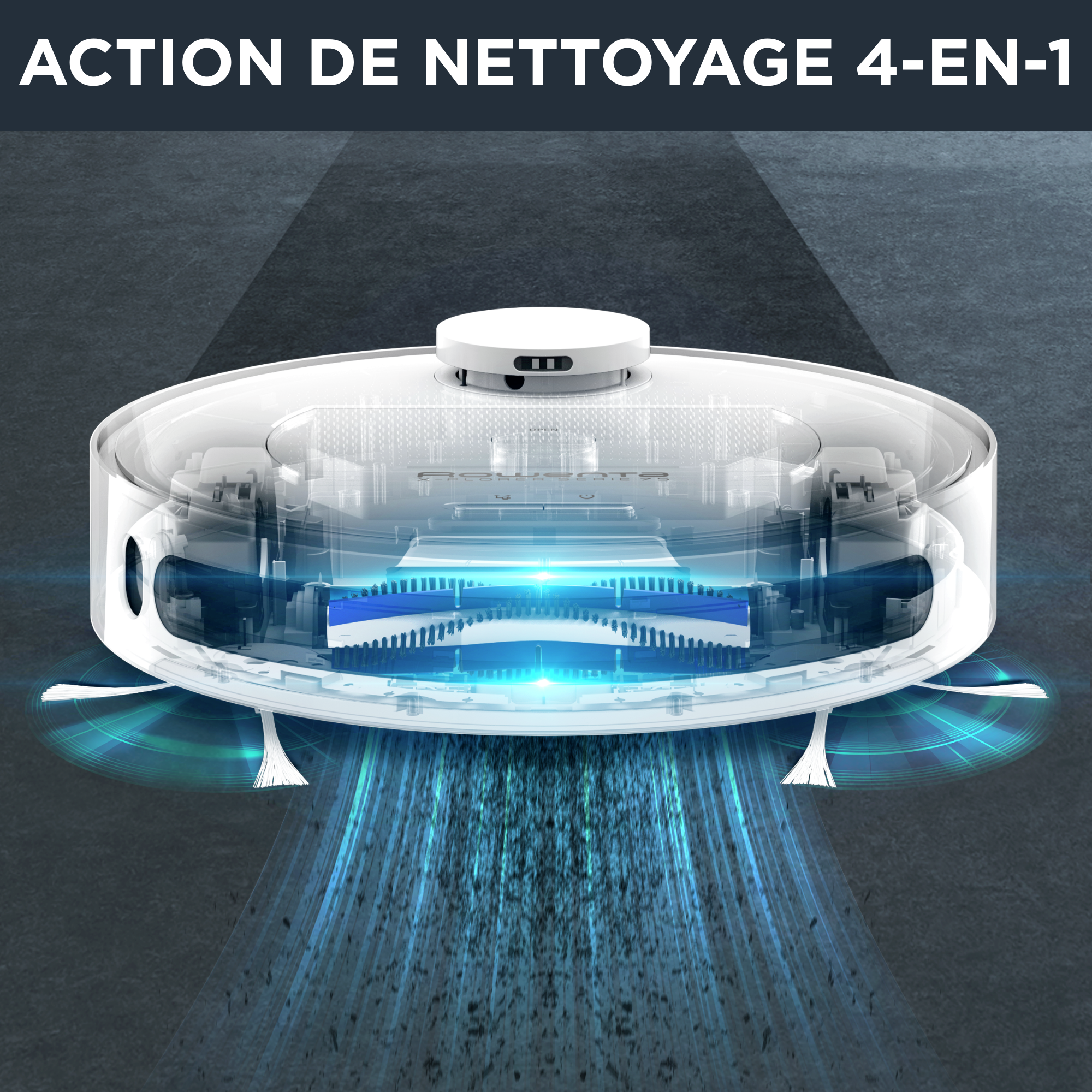 X-Plorer Serie 75 RR7687 Aspirateur robot - 2.700Pa - Technologie : Camera + Laser