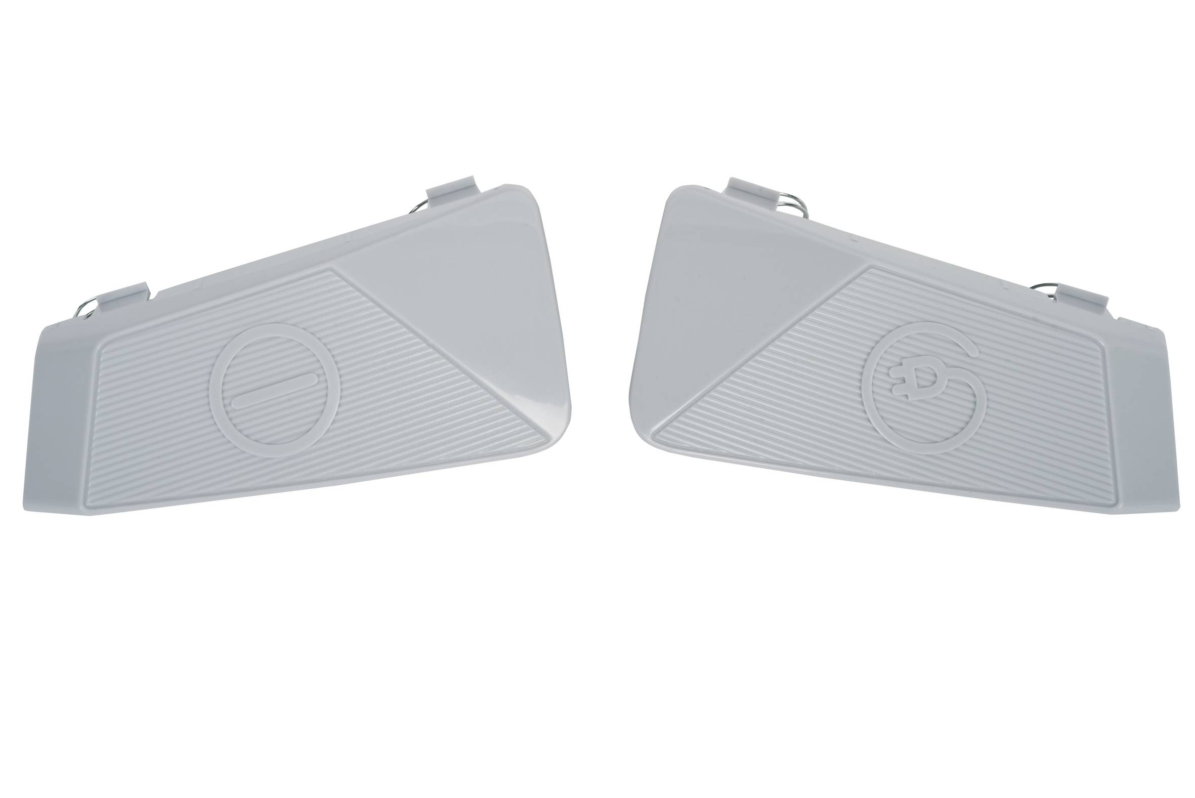 Lot de 2 pédales grises SS-7235007422