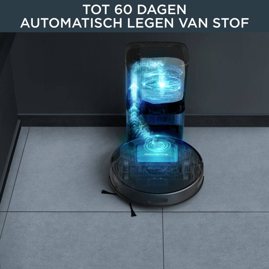 X-Plorer Serie&nbsp;75S+ RR8585 Robotstofzuiger met automatisch leegstation - 2.700Pa - Technologie: Camera + Laser