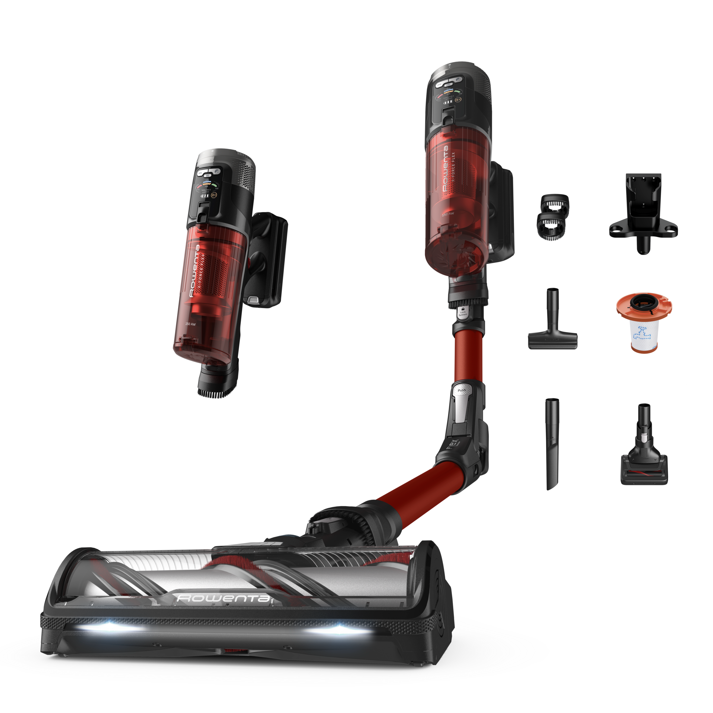 X-Force Flex 13.60 RH9A73WO, steelstofzuiger, perfect voor mensen met huisdieren, Diepgaande Reinigingskracht