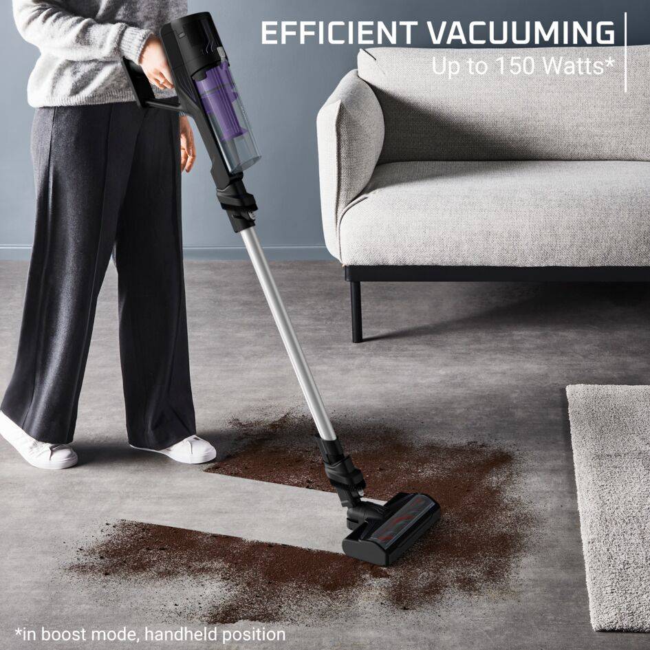 X-PERT 5.80 RH5A31E0 Steelstofzuiger – 25 AirWatt – 40 min autonomie – 0,25L