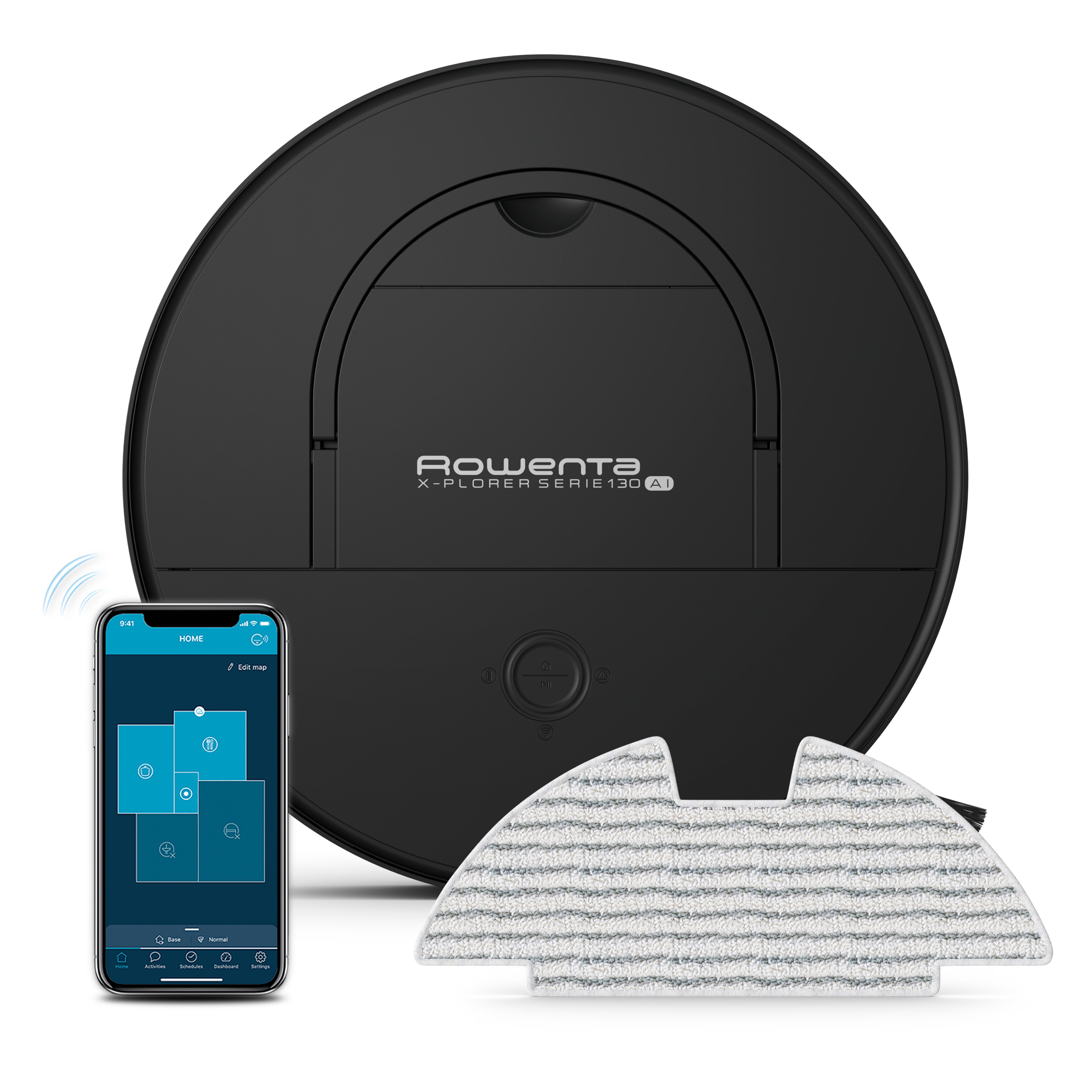 X-Plorer Serie 130 AI RR9075 Aspirateur robot - 2.700Pa - Technologie : Camera + Laser