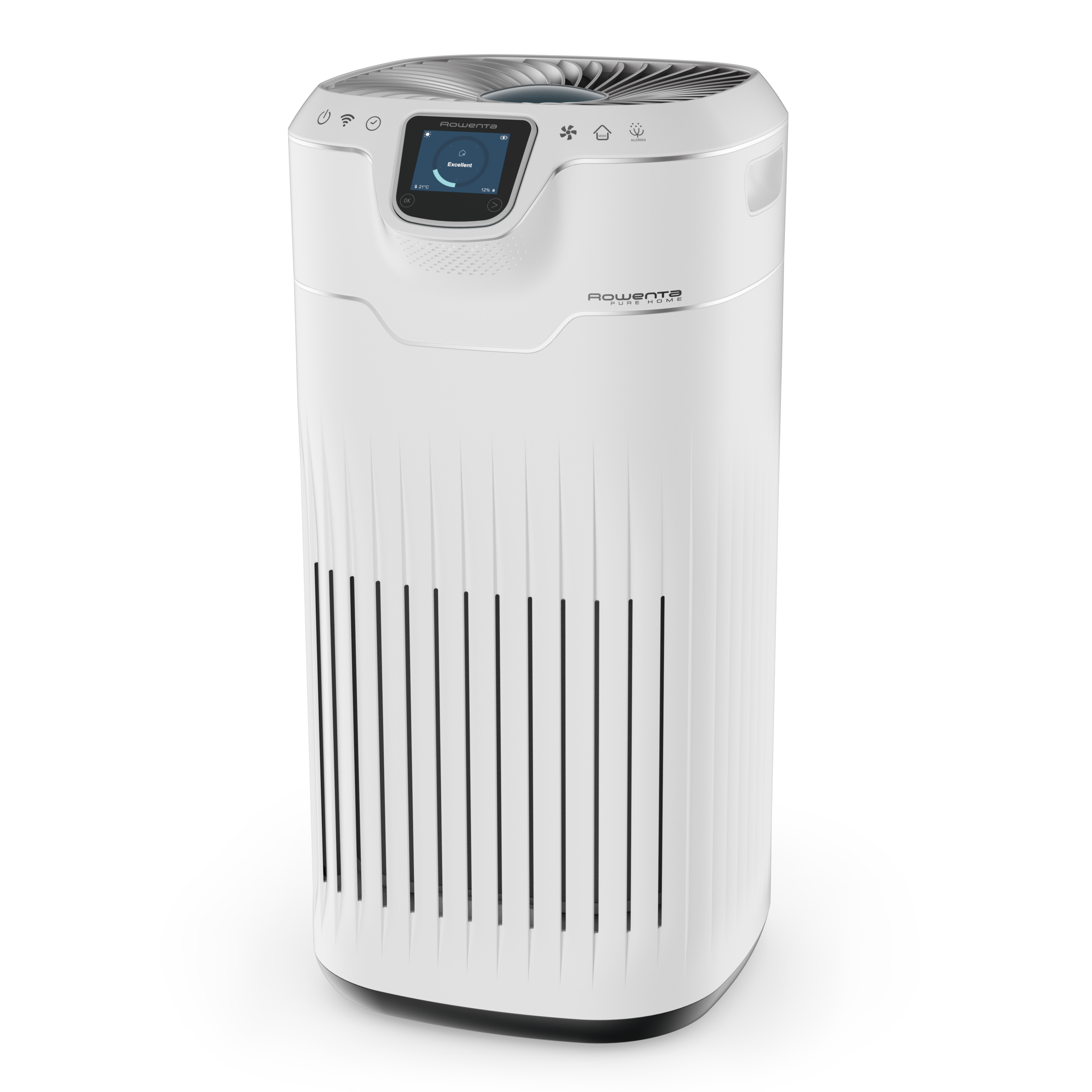 Pure Home PU8080 Purificateur - 4 niveaux de filtration - Efficacité : jusqu'à 100%