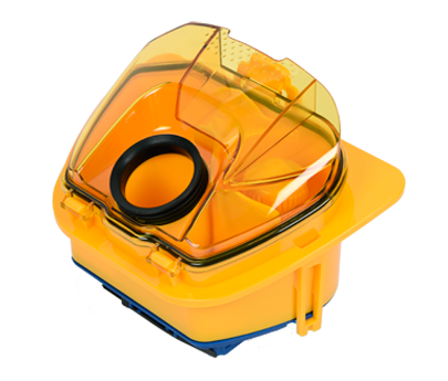 Bac à poussière jaune RS-RT900110