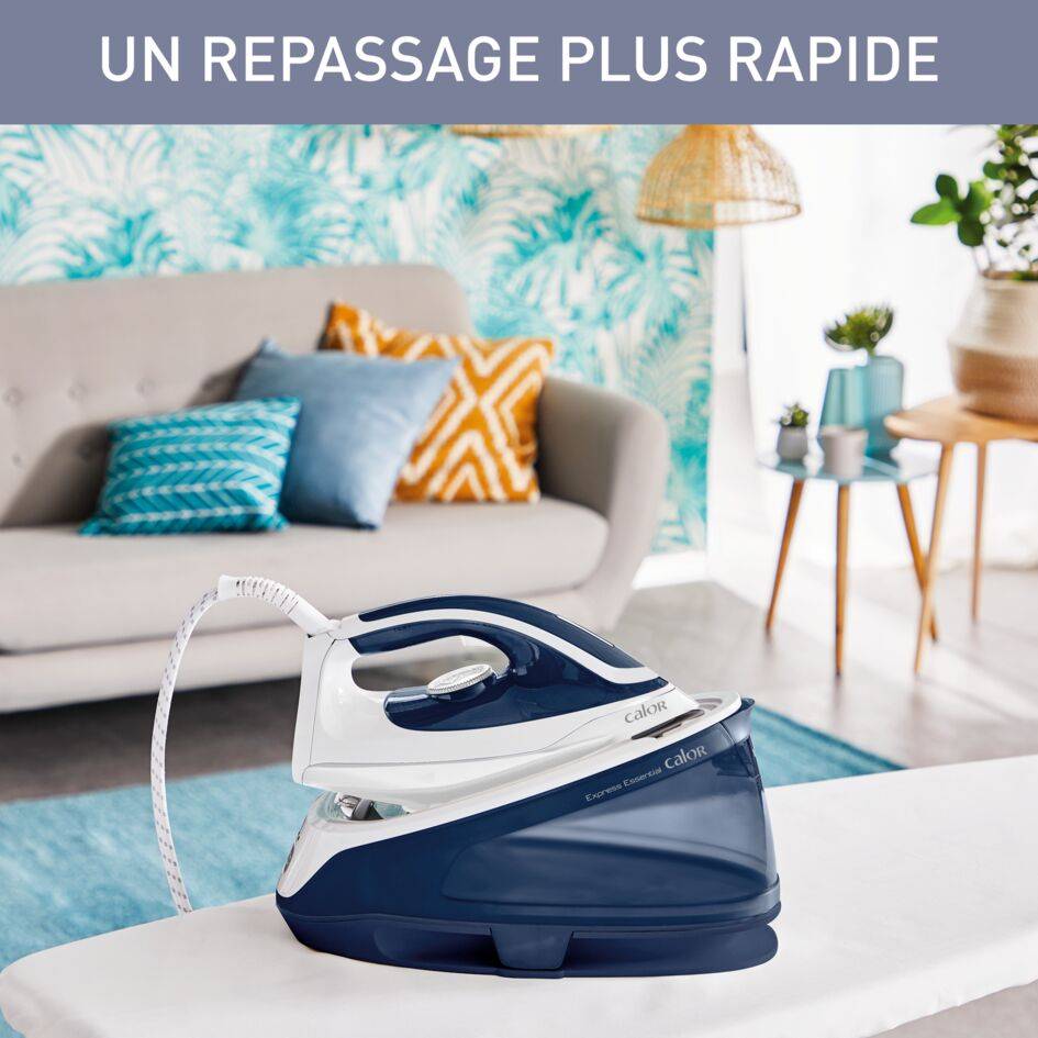 RECONDITIONNE - Express essential SV6116C0 - Centrale vapeur - 5,3 bars - Débit vapeur 120g/min - Pressing 270 g/min