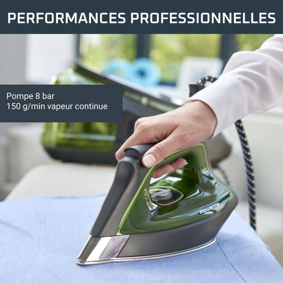 Silence Steam Pro DG9246 Centrale vapeur - 8 bars - Pressing 580 g/min - 5 préréglages