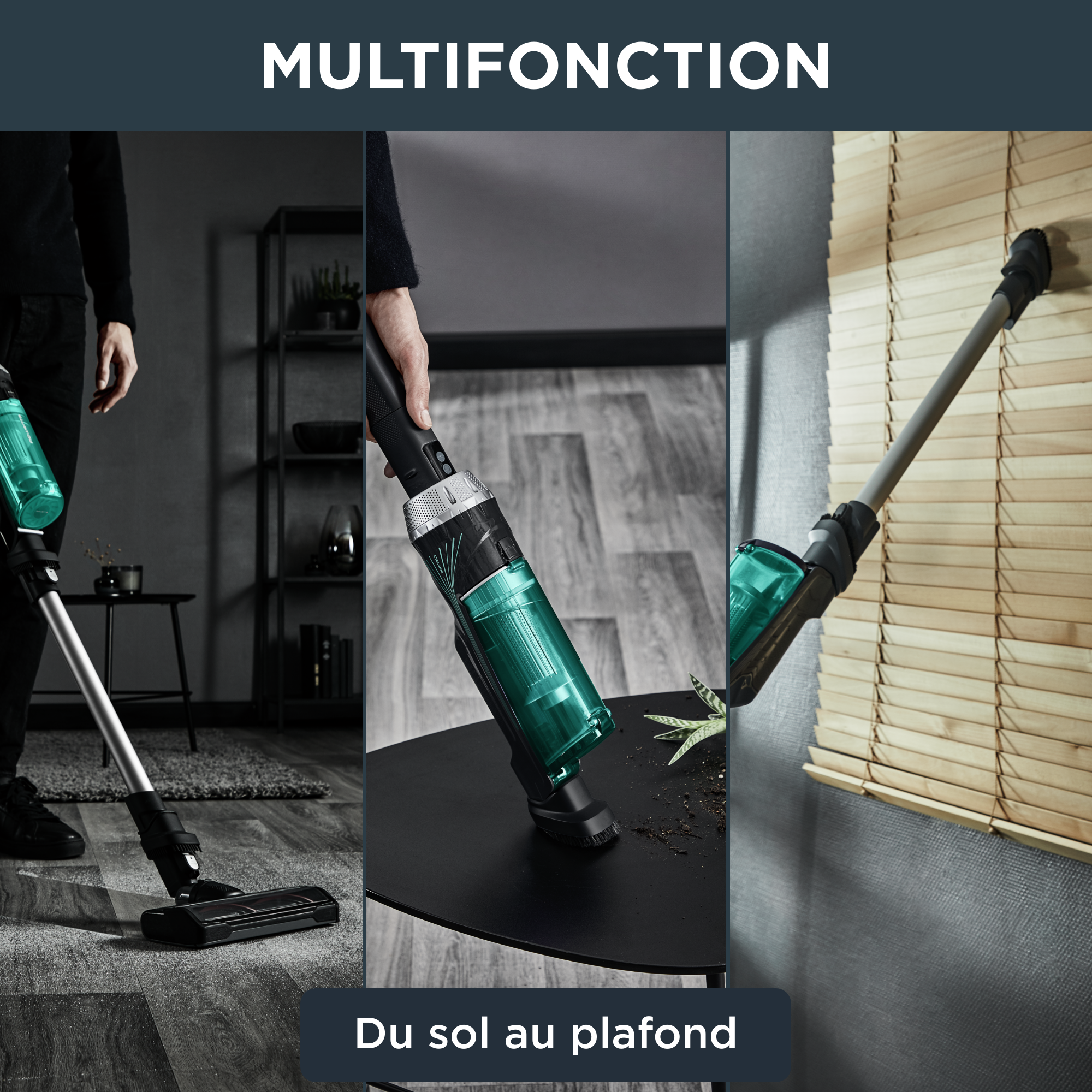 X-Nano RH1126 Aspirateur balai sans fil