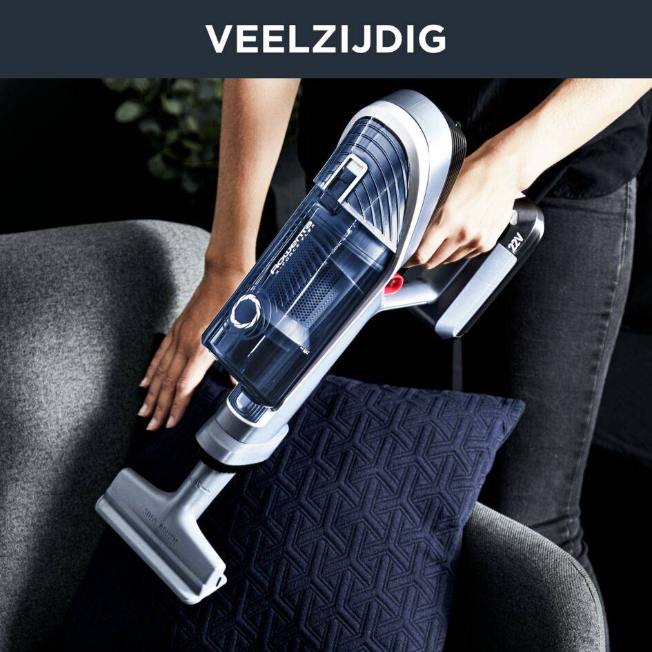 X-Force Flex 8.60 Aqua RH9690 2-in-1 Steelstofzuiger - 43 AirWatt - 35 min autonomie - 0,55L