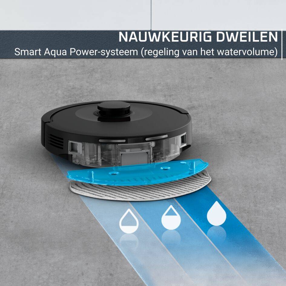 X-Plorer Serie&nbsp;85 RR87C5 Robotstofzuiger - 6.000 Pa - 360° lasertechnologie