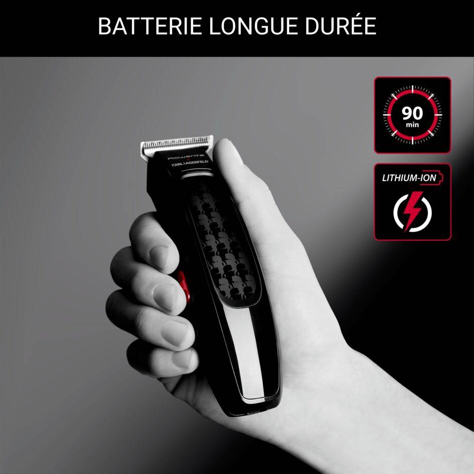 Cut & Style TN182L Karl Lagerfeld Tondeuse cheveux - 1-3-5mm