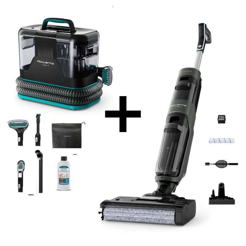 WEB PACK : X-Clean 4 + Tapijtreiniger Clean-it