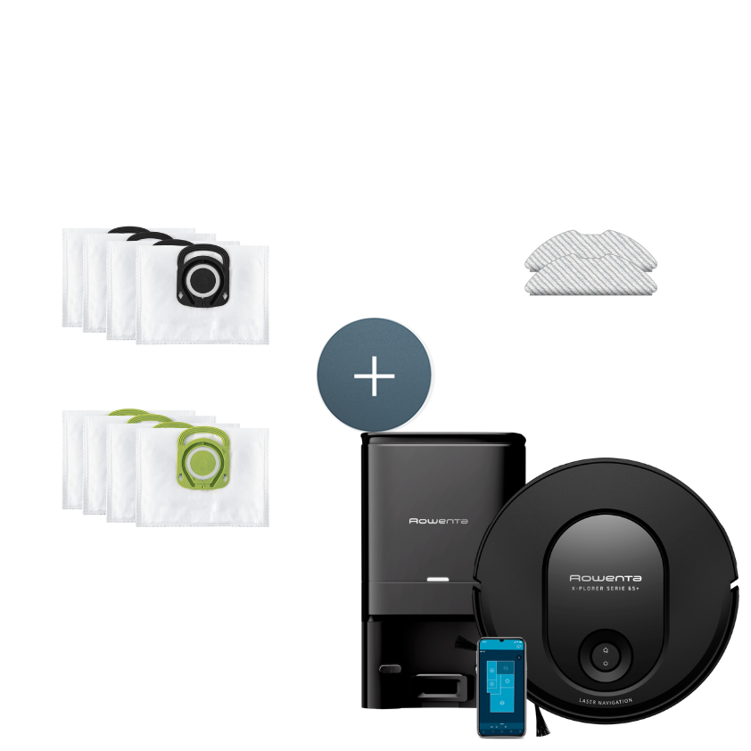 PACK WEB : X-plorer 65+ + 8 sacs